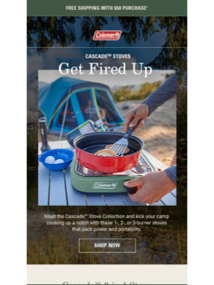 Coleman Company - Bam! Camp cooking kicked up