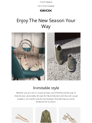 Geox - Chic, Casual or Sporty: Find Your Next Look