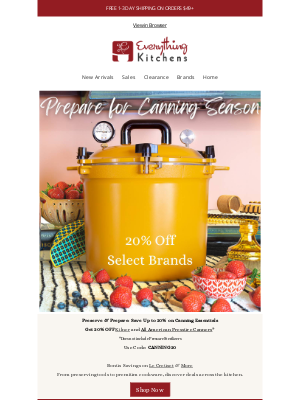 Everything Kitchens - 🎁Email Exclusive SALE: 20% OFF! Limited Time Only