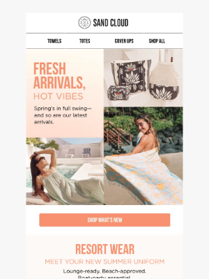 Sand Cloud Towels - What’s NEW? Only Everything ☀️