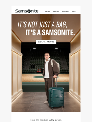 eBags - Payton Pritchard X Samsonite