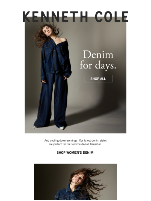 Kenneth Cole - A season in denim
