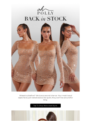 Oh Polly - The Restock You’ve Been Waiting For