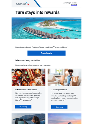 American Airlines - Earn miles with AAdvantage® partners and offers