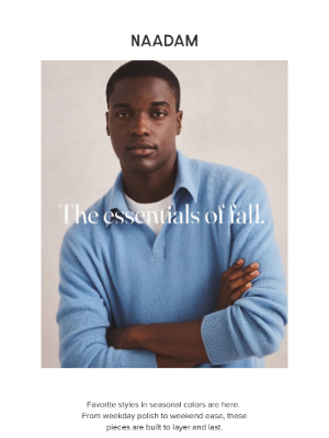 Naadam - New fall styles are going fast