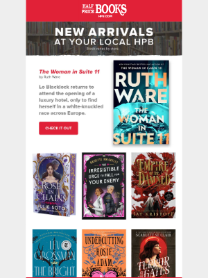 Half Price Books - New at HPB: Hot Titles Headed Your Way