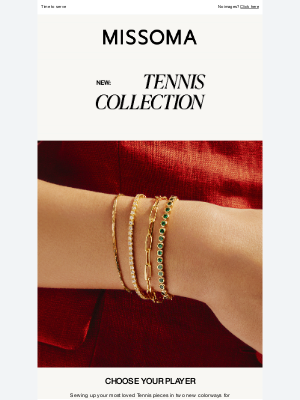 NEW IN: Tennis Collection