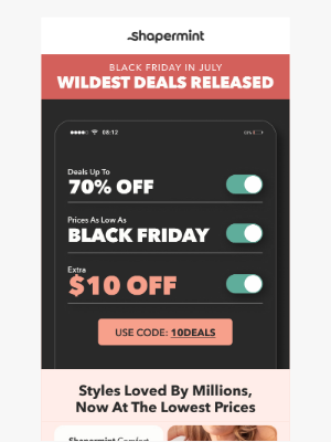 Shapermint - Wildest Deals Released ⚠️ $10 OFF