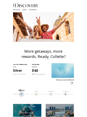 Discovery Loyalty - Your August Account Summary
