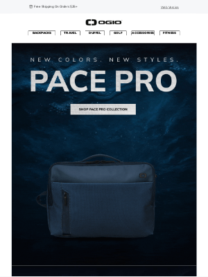 Ogio - Just Dropped: New Pace Pro Colors and Styles