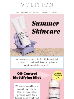 Volition Beauty - The Only Summer Skincare Essentials You NEED ☀️💦💖