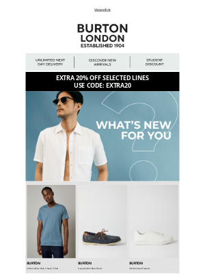 Burton (United Kingdom) - New Styles For You | This Just In >>