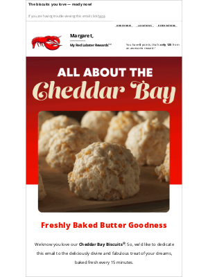 Red Lobster - 🧀 Cheddar Bay bliss inside!
