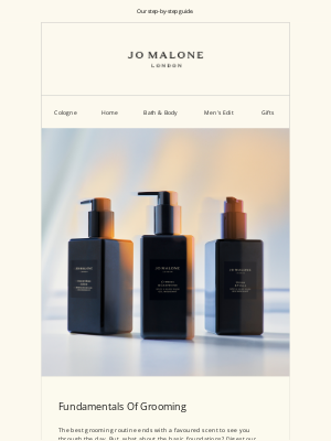 Jo Malone - How to smell great, gentlemen