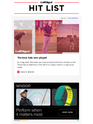 Golf Digest - Comedian says his first Masters ‘sucked’