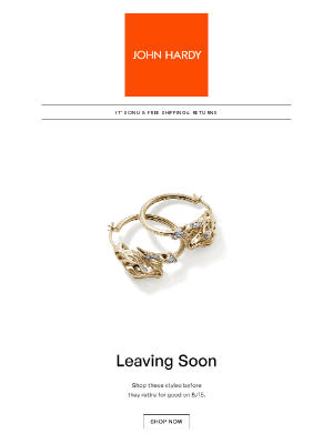John Hardy - Leaving Soon
