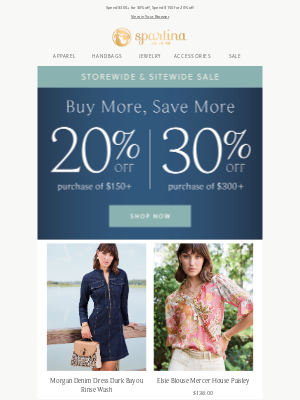 Spartina 449 - 2 HOURS LEFT: Up to 30% off