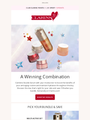 Clarins - Your Best Skin Pairing Inside 👇