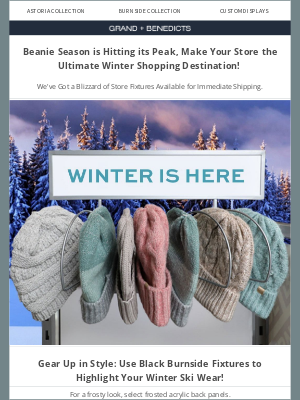 Grand + Benedicts - The Ultimate Winter Shopping Destination