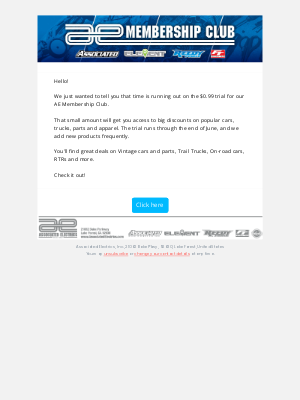 Team Associated - Time is running out...