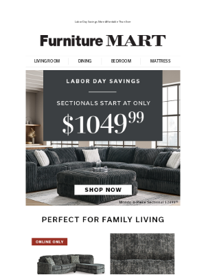 The Furniture Mart - Family Living Starting at Only $1049.99