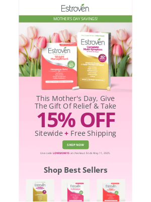 Estroven - Save on relief for Mom 🌷