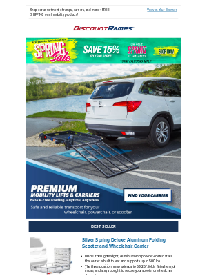 Discount Ramps - FOUND: Mobility Ramps Lifts & Carriers