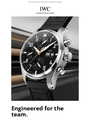 IWC Schaffhausen - IWC x APXGP: Driven by Performance