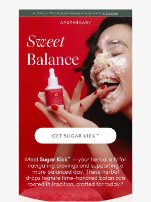 Apothekary - Take a peek inside Sugar Kick™