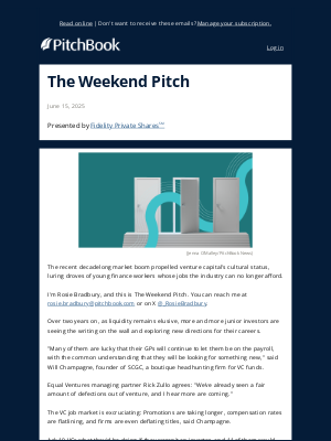 PitchBook Data - Zombie fund era pushes VC career pivots