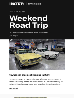 Hagerty - 5 American classics that stumbled in early 2025