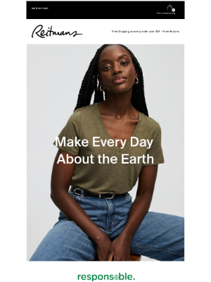 Reitmans (Canada) - 🌎 Celebrate the Earth with Us