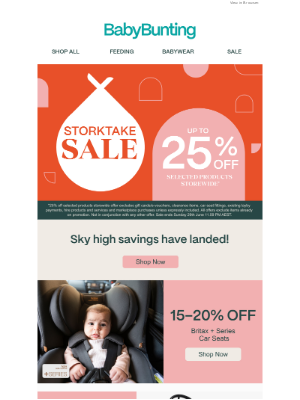 Baby Bunting (Australia) - Sky High Savings 🤩