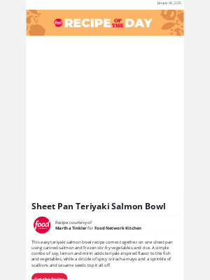 Food.com - Easy Sheet Pan Teriyaki Salmon Bowl