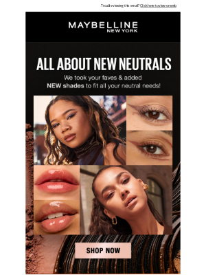 Maybelline - You NEED these NEW neutral shades🤎