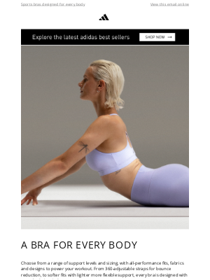 Adidas USA - Choose the support you need
