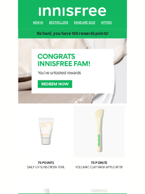 Innisfree - Congrats, innisfree Fam