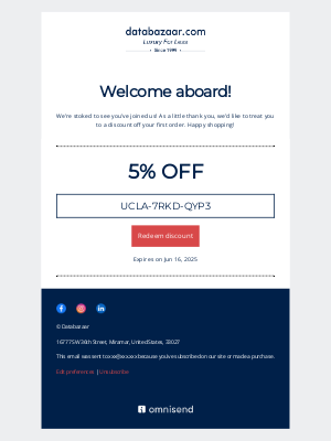Databazaar - Welcome to Databazaar | 5% Coupon Inside