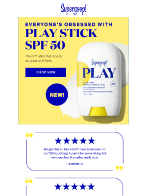 Supergoop! - “Hands down my new favorite”