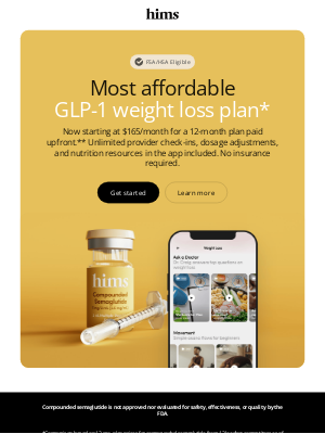 hims - Affordable GLP-1 weight loss plans look like this