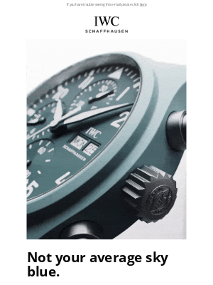 IWC Schaffhausen - The season’s freshest ceramic hue: “IWC TOP GUN Miramar”