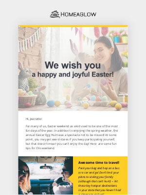 Homejoy - Have fun this Easter like you used to!