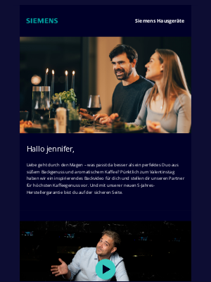 Siemens (Germany) - Genuss-Update zum Valentinstag