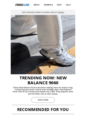 Finish Line - All-day comfort 🤝 New Balance kicks