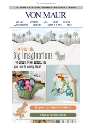 Von Maur - See What's New in the Nursery!💗