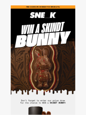 Sneak Energy (United Kingdom) - FINAL CHANCE - Win a Skindt Bunny