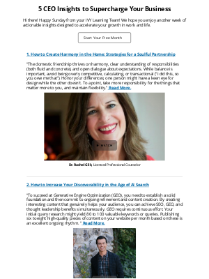 IVY - This Week at IVY: 5 Key Insights