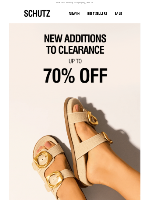 Schutz - Hey! Get Up to 70% OFF Clearance Styles