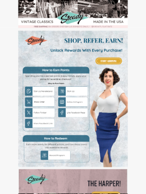 Steady Clothing - 🎁Your Rewards Are Waiting – Redeem & Shop Now!
