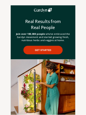 Gardyn - Real People, Real Results: Fresh Food at Home 🥬